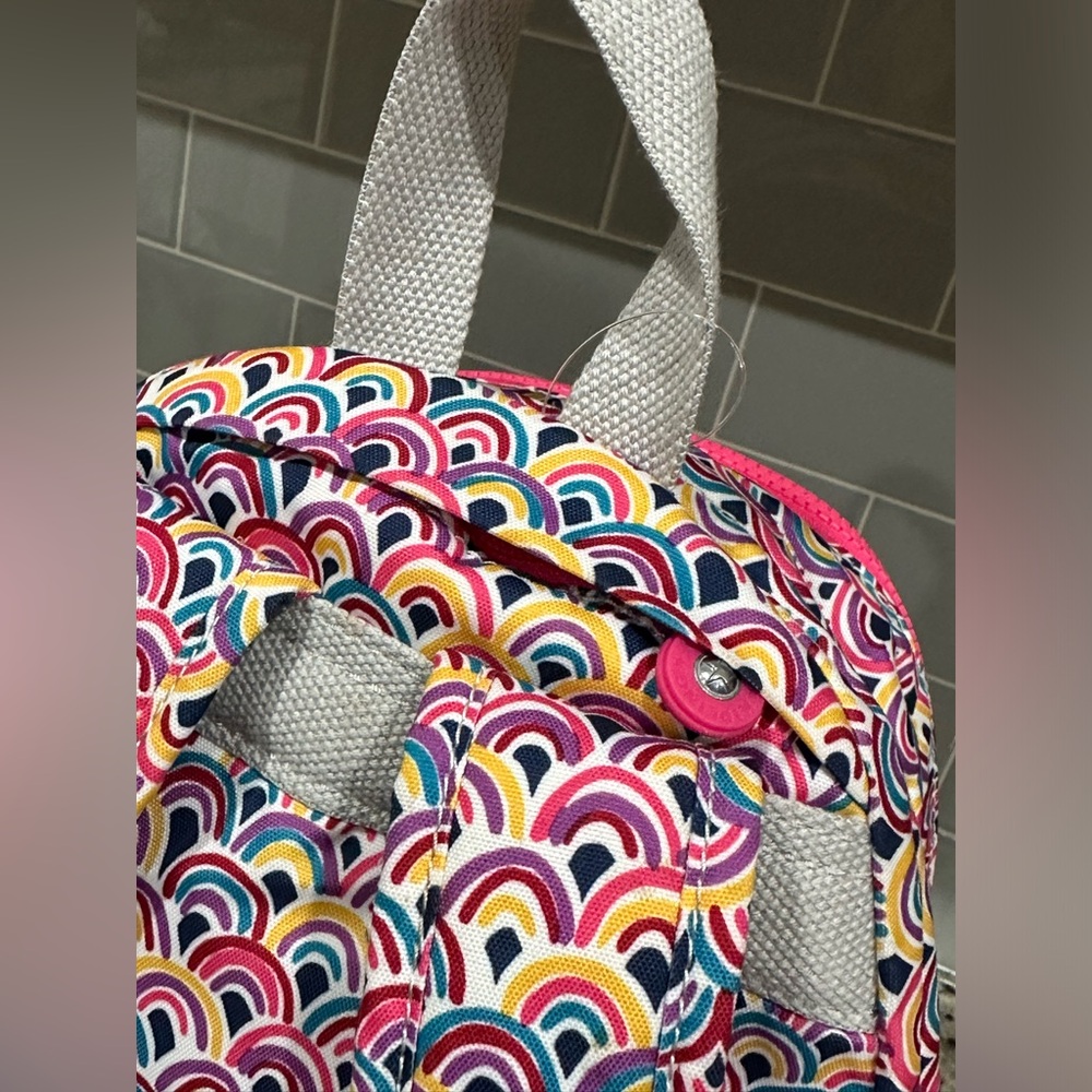 Kipling Challenger Small Backpack In Peacock Pris… - image 4